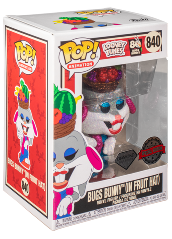 Figurine Funko Pop! - N°840 - Looney Tunes - Bugs Et Fruithat(dglt)